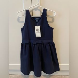 Polo Ralph Lauren navy sleeveless dress